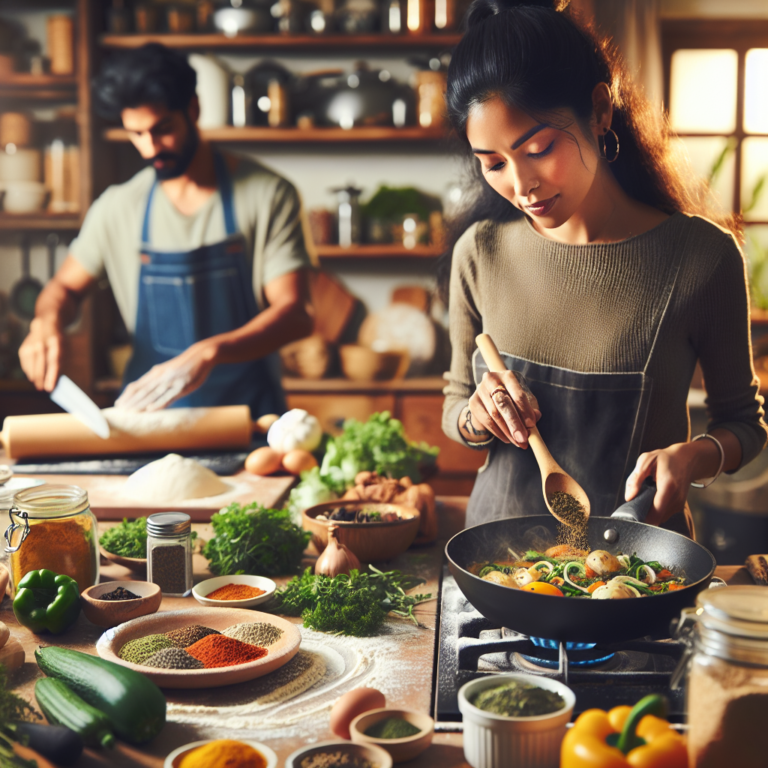 cucina etnica a casa
