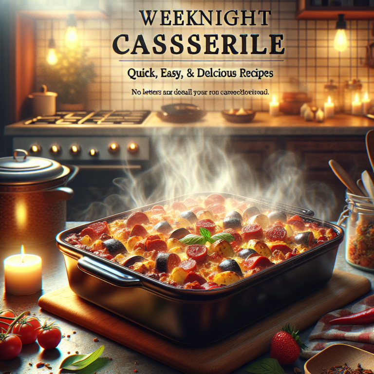 casseruole per la notte della settimana