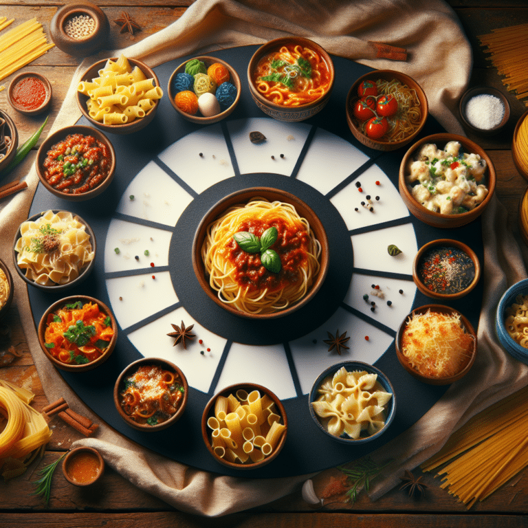 ricette di pasta globale