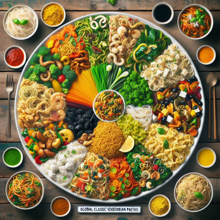 pasti classici mondiali ricette vegetariane internazionali