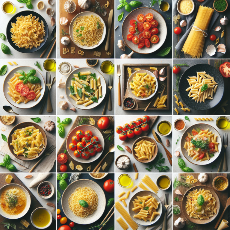 pasti con ingredienti minimi