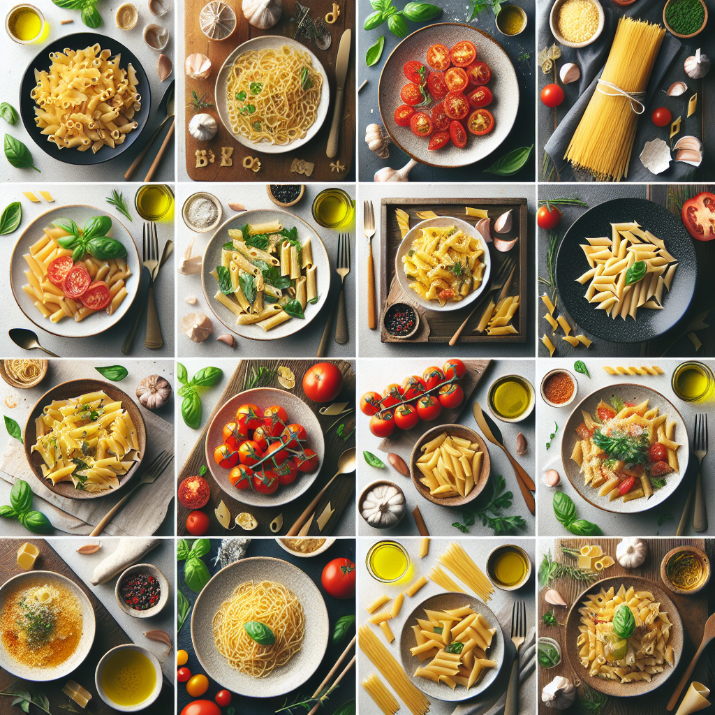 pasti con ingredienti minimi