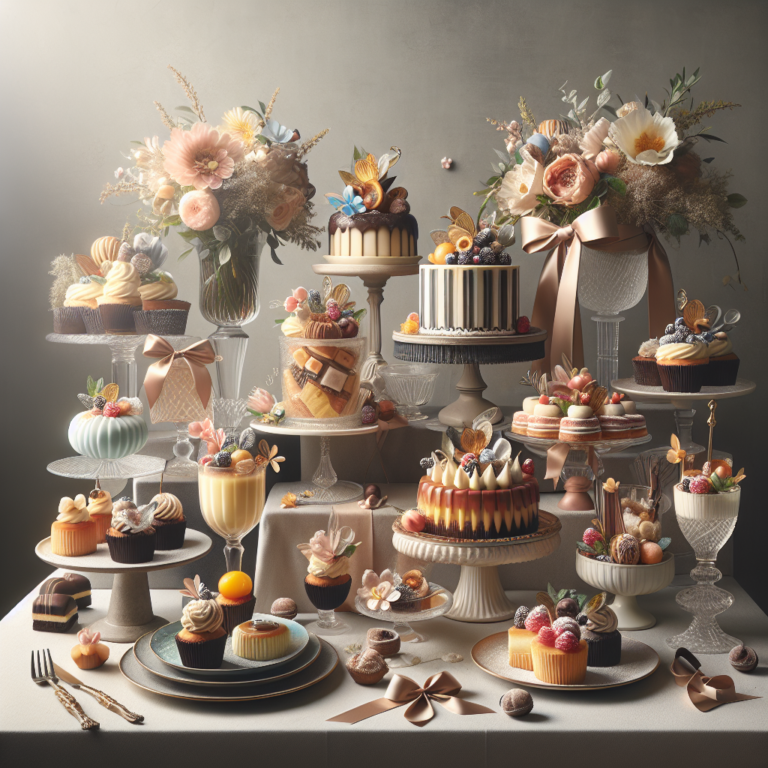 idee di presentazione di dessert